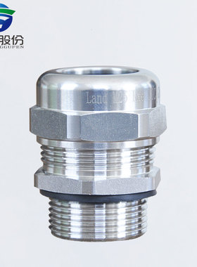 蓝盛 公制M牙防爆不锈钢电缆接头增安防水密封格兰头SUS304固定头