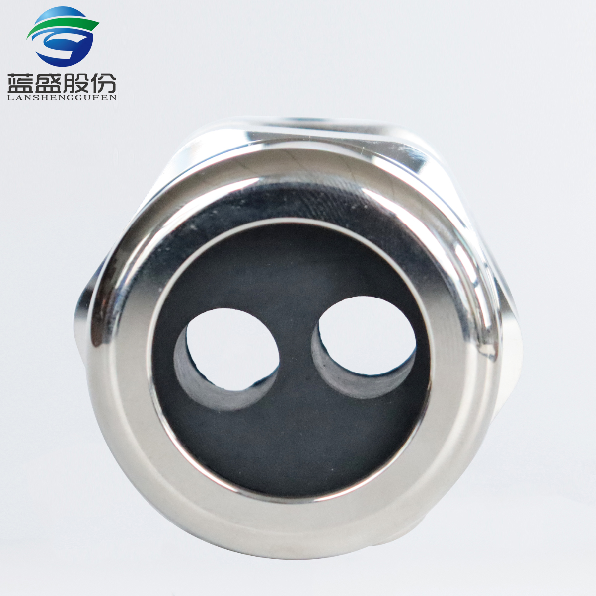 二孔吧铜镀镍双孔防水电缆接头