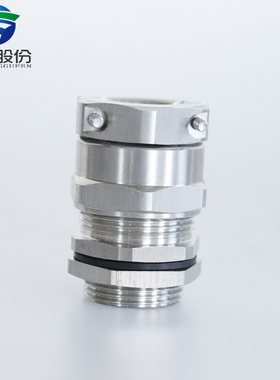 蓝盛 双锁紧不锈钢电缆接头304材质格兰头IP68防水密封葛兰固定头
