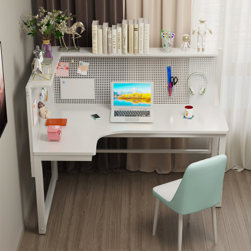 馨业转角书桌洞洞板学习桌