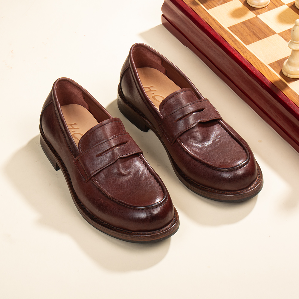 里外马皮固特异真皮底