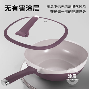 拍一发七 钛陶不粘锅不挑灶具导热均匀持久耐用 有钛不粘
