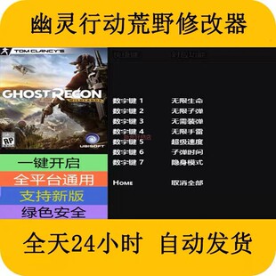 幽灵行动荒野STEAMEPIC正版游戏修改器电脑端pc辅助修改器