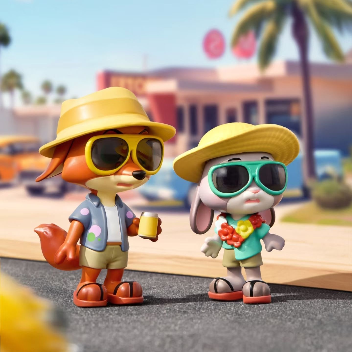 现货疯狂动物城二代拍档乔装系列