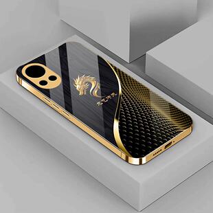 十二生肖电镀玻璃壳适用华为nova13手机壳新款商务轻奢nova12外壳手机套硅胶全包防摔华为nova14保护壳男款