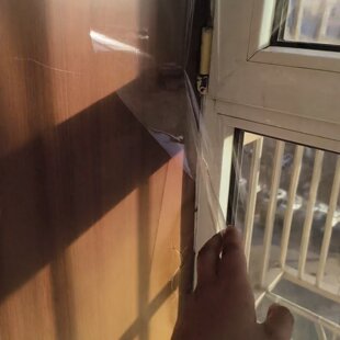 冬季窗户防风保暖膜封窗加厚防寒放漏风玻璃静电贴透明款挡风神器