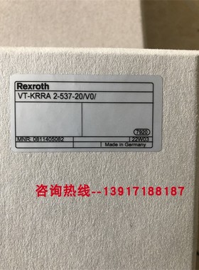 0811405082 VT-KRRA2-537-20/V0/力士乐比例放大器电路板德国液压