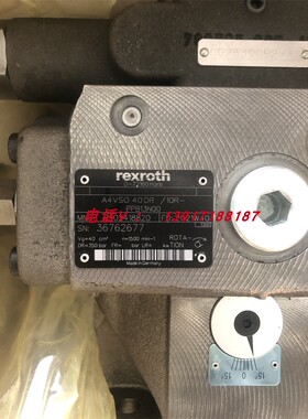 力士乐柱塞泵R902418820 A4VSO40DR/10R-PPB13N00德国原装