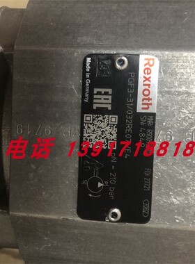 力士乐齿轮泵R900932112 PGF3-31/032RE07VE4德国Rexroth液压品牌