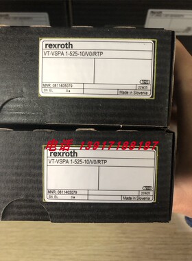 力士乐比例放大器VT-VSPA1-525-10/V0/RTP 0811405079德国液压