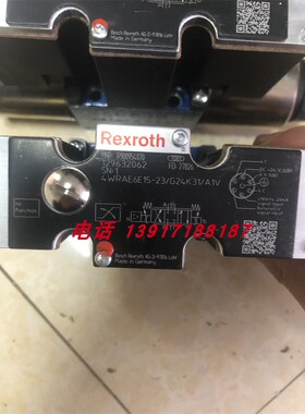 力士乐比例阀R900954070 4WRAE6E15-23/G24K31/A1V德国品牌