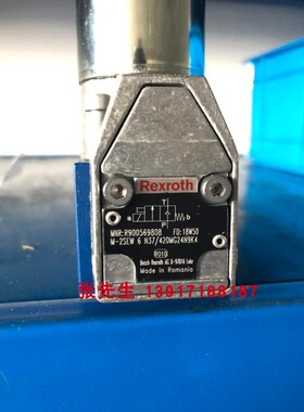 R900569808 M-2SEW6N3X/420MG24N9K4力士乐电磁球阀原装工业用