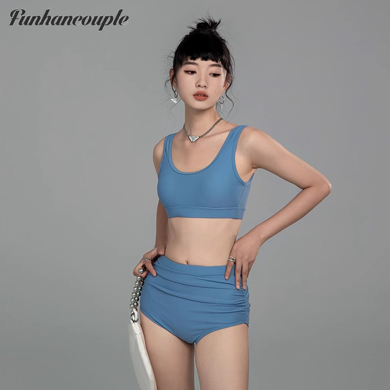 Funhancouple分体运动泳衣