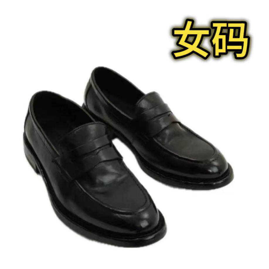 NO LOGO【首发一开】意大利手工情侣款透气乐福鞋商务皮鞋
