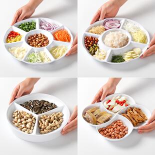 五毫美密胺餐具多格盘子商用餐饮鱼生专用盘卤味拼盘意境餐盘摆盘