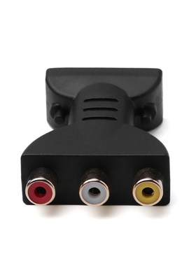 HDMI To 3 RCA Video Audio AV Adapter Component Converter Fo