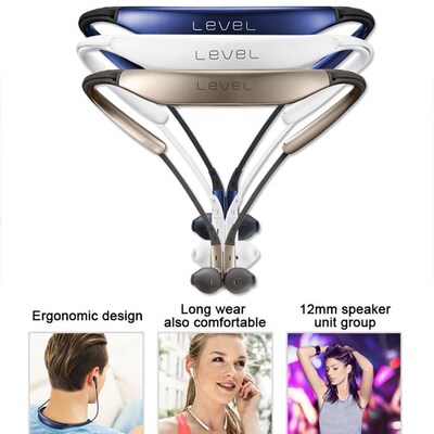 Wireless Bluetooth Neckband Headset For Samsung Level U Ear