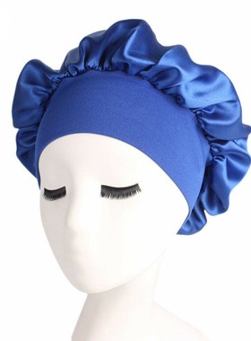 Brand New 2019 Long Hair Care Wo Satin Bonnet Cap Night Slee
