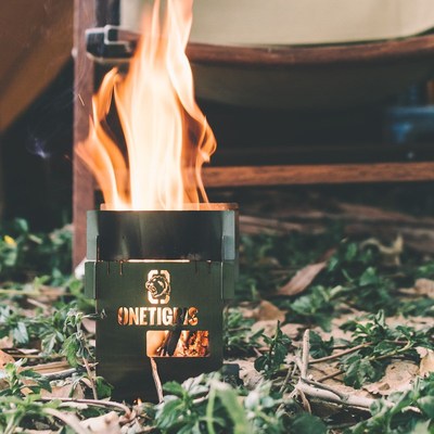 OneTigris Wood Burning Stove ROCUBOID Splicing Firewood Stov