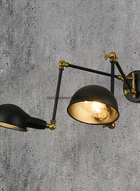 Modern swing arm led flexible wall lamp for Living room Bedr