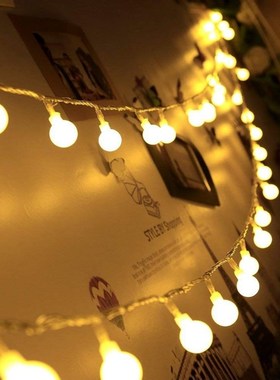 6M 50M Globe String Lights Starry Fairy Lights with 8 Modes