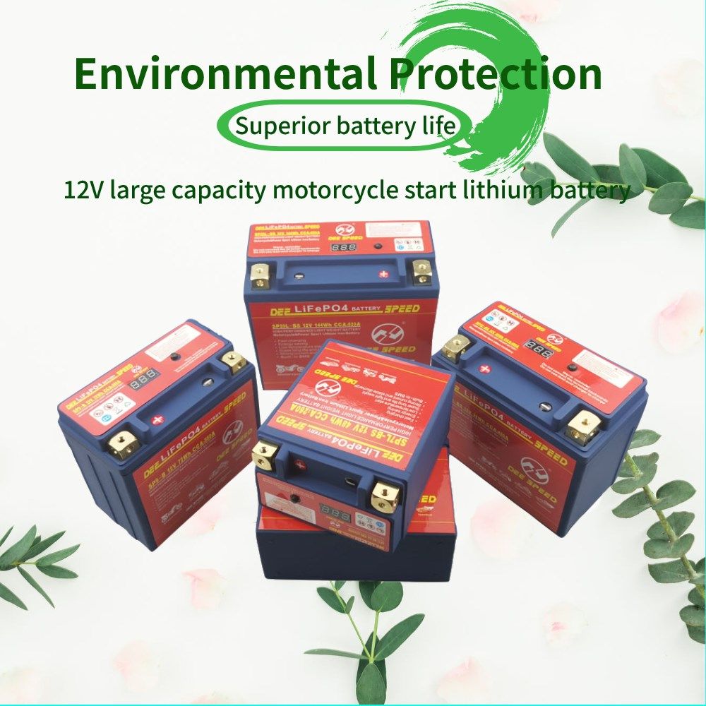 4L-BS LiFePo4 12V Motorcycle Battery 4Ah Moto Start ups Iron