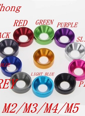 10-20pcs M2 M2.5 M3 M4 M5 M6 Aluminum Colourful Anodized Cou