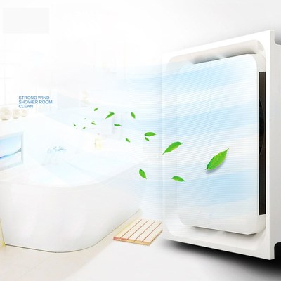 Frequency conversion waterproof mute bathroom range hood exh