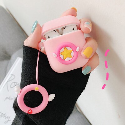 1PCS Card Captor Sakura Silicone Bluetooth Wireless Earphon