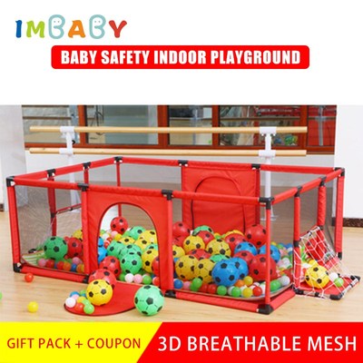 IMBABY Child Safety Barrier Baby Playpen Children Basketbal