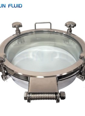 450mm SS316 or 304 Circular manhole cover w pressure Round