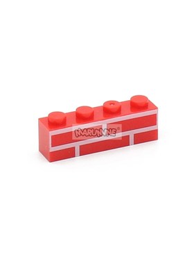 Marumine MOC City Bricks 100PCS 1x4 Dots Houses Wall Buildin