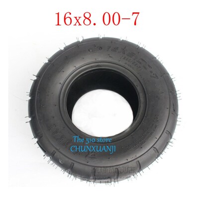 2PCS 16x8.00-7 tubeless tyre for Beach car 16X8-7 ATV Go-kar