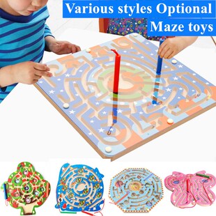 Educational Wooden Toy Montessori Baby Toys Mobile Children