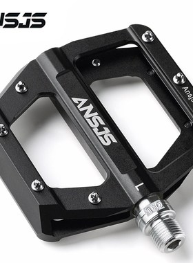 Ansjs Non-Slip Bike Pedals Sealed Bicycle Pedals CNC Aluminu