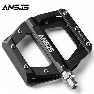 Ansjs Non-Slip Bike Pedals Sealed Bicycle Pedals CNC Aluminu