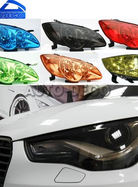200cm Car Light Headlight Taillight Tint Vinyl Film Sticker