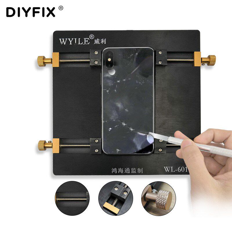 For iPhone 8 8P X XS 11 11Pro Max Remove the Back Cover Glas