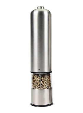 Electric Salt and Pepper Grinder Set Shaker Mills Adjustable