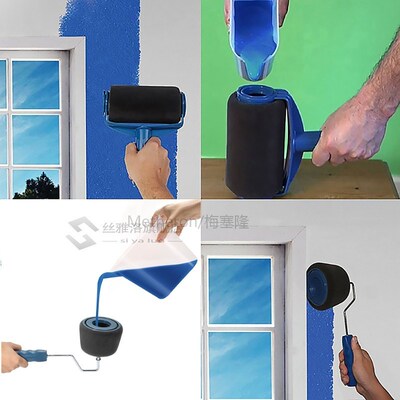 *8pcs/Set Multifunction Paint Pro Roller Brush Tools Kit Set