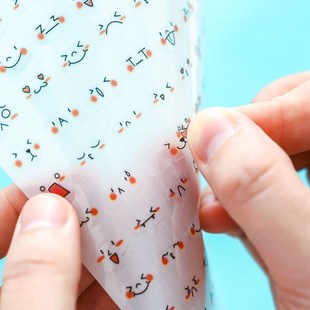 1pcs Kpop Stickers Cartoon Pattern Cute Mini Expression Cre