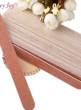 5pcs/lot Well Fit Nails Edge Wooden Nail Files 0.15mm Thin
