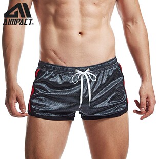 Aimpact Fitness Mens Shorts Mesh Shorts Quick Dry Breathabl