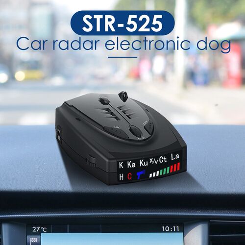 STR 525 Radar Detector English Russian Thai Voice Vehicle S