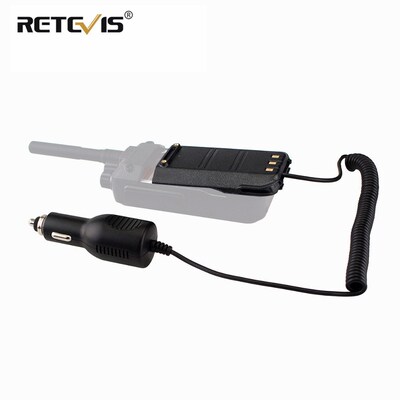 Car/Vehicle Charger Battery Eliminator 12 24V Walkie Talkie