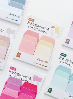 1pc Creative Index Stickers Classified Labels Posted Korean