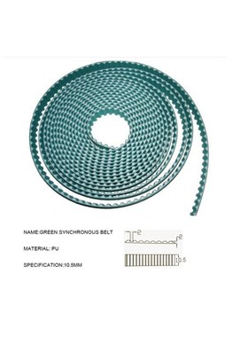 Rubber Belt FOR SILENT MOTORIZED DOOYA CRTAIN TRACK,BILT-IN