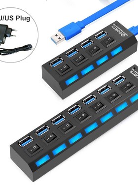 USB 3.0 Hub USB Hub 3.0 Multi USB Splitter 3 Hab 4/7 Port Mu