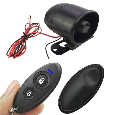 DIY car alarm system with ACC/Vibration/Trunk/Door trigger a