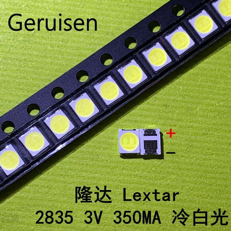 1000pcs /lot Original LEXTAR 2835 3528 1210 3V 1w-2W SMD LED